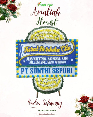 Papan Bunga Duka di Dumbo Raya